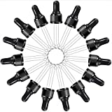 Droppers for Essential Oils, YGDZ 15 Pack 15ml (1/2 Ounce) Glass Eye Dropper Tops - Fit for DoTerra Young Living 15ml Essential Oil Bottles