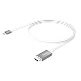 j5create USB Type C to 4K@60Hz HDMI 6ft Cable with HDMI ATC Certificate,Compatible with Thunderbolt 3/4, MacBook Pro / Air, iPad Pro, iPad Air 4, ChromeBook and More (JCC153G)