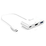 j5create USB Type-C to 4K HDMI and USB-A 3.0 with PD 100W Pass-Through Charging, for MacBook, Chromebook, iPad Pro or USB-C Laptop (JCA379)