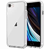 JETech Case for iPhone SE 2020 2nd Generation, iPhone 8 and iPhone 7, 4.7-Inch, Shockproof Bumper Cover, Anti-Scratch Clear Back, Clear