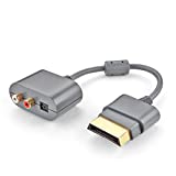 TNP Xbox 360 RCA Toslink Optical Audio Cable Cord Adapter Adaptor for Xbox 360 and Xbox 360 Slim [Xbox 360]