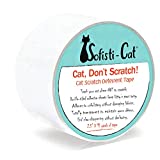 Sofisti-Cat Training Tape, Cat Tape for Furniture, Cat Scratch Deterrent for Furniture, Keep Cats from Scratching Furniture with Our Double -Sided Tape Cat Repellent, 2.5" x 15' Roll