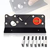 Wood Planer Chisel Set Woodworking Hand Tools and Accessories Machinist tools Chamfer Plane Corner Cutter Wood Working Tools Router Equipment Edge Painting Tool for Carpenter Beginners (Black)