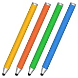 Granarbol Kids Stylus Pens for Touch Screens,Capacitive Stylus Kids Pens for iPad iPhone Tablets Samsung Galaxy All Universal Touch Screen Devices(4 Pack)