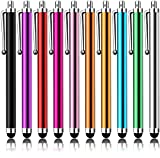 Stylus Pens for Touch Screens, LIBERRWAY Stylus Pen 10 Pack of Pink Purple Black Green Silver Stylus Universal Touch Screen Capacitive Stylus Compatible with Kindle ipad iPhone Samsung