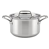 Breville Thermal Pro Clad Stainless Steel 4-Quart Covered Saucepot