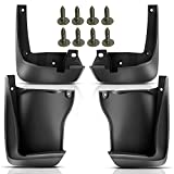 Set of 4 Front and Rear Side Mud Flaps Splash Guards Replacement for Honda Accord 2008-2012 Sedan