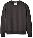 Champion Men's Powerblend Pullover Sweatshirt, Granite Heather, X-Large