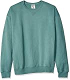 Hanes Men's Comfortwash Garment Dyed Sweatshirt, Cypress Green, Small