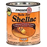 Zinsser 704H Bulls Eye Shellac, Quart, Amber