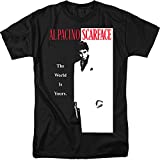 Popfunk Scarface The World is Yours T Shirt & Stickers (Black) 2X-Large