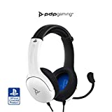 PDP AIRLITE Headset with Mic for PS5, PS4, PC - Frost White