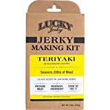 Lucky Beef Jerky DIY Teriyaki Easy Deer Jerky Making Spice Marinade Seasoning Kit, Wild Game, 12 Oz