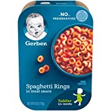 Gerber Spaghetti Rings in Meat Sauce, 6 oz Tray (Pack of 6)