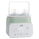 Baby Bottle Warmer, 7 in 1 Fast Bottle Warmer for Breastmilk, Food Heater&Thaw with Timer, Formula Milk Warmer with LCD Display, Accurate Temperature Control, Bottle Warmer for Baby Milk and Formula