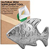 Daxiongmao Iron Fish Cooking Tool to Add Original Iron Supplement to Food and Water, Iron Supplement Tool for Iron Deficiency Vegetarians, Pregnant Women and Children, Mothers Day Gifts