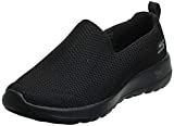 Skechers womens Go Joy Walking Shoe, Black, 11 Wide US