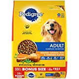 PEDIGREE Complete Nutrition Adult Dry Dog Food Roasted Chicken, Rice & Vegetable Flavor Dog Kibble, 33 lb. Bag