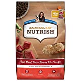 Rachael Ray Nutrish Premium Natural Dry Dog Food, Real Beef, Pea, & Brown Rice Recipe, 40 Pounds (Packaging May Vary)