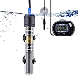 FREESEA 50 Watt Aquarium Submersible Betta Heater with Aquarium Submersible Thermometer