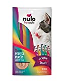 Nulo Freestyle Perfect Purees - Variety Pack - Cat Food, Pack of 10 - Premium Cat Treats, 0.50 oz. - Meal Topper for Felines - High Moisture Content and No Preservatives