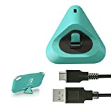 Charger Dock for Nintendo Switch lite, Charging Stand for Nintendo Switch lite with Type C Input Port and USB C Charging Cord-Turquoise
