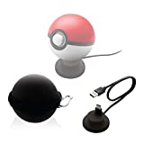 Nyko Charge Base Plus - USB Type-C Charging Dock and Carrying Case for Poké Ball Plus Nintendo Switch Controller