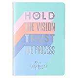 Erin Condren Designer Petite Planner - Goal Setting Journal with Illustrative, Functional, Cute Sticker Pack that Includes Inspirational Quotes for Customization