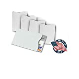 10x RFID Blocking Credit Card"DuPont TYVEK" Sleeves for wallet or purse. Protect your debit cards, credit cards and IDs from identity theft skiming.