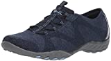 Skechers Breathe-Easy-Opportuknity Sneaker, Navy, 7.5 M US