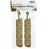 Exotic Nutrition Eucalyptus Sticks - Healthy Vitamin-Fortified Crunchy Chew Treat - Natural Treat for Sugar Gliders - Made with Eucalyptus Leaves, Oats, Fruit, Honey