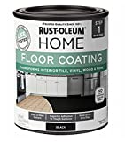 Rust-Oleum Watercolor 365930 Floor Coating Base Coat Black Quart