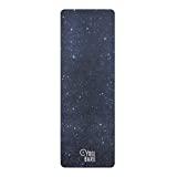 Yogi Bare Teddy Yoga Mat for Hot Yoga - Fitness & Exercise Mat for Travel with Microfiber Towel Surface - ECO Friendly Natural Rubber - Yoga Exercise Equipment & Meditation Accessories - Cosmic