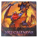 2022 Zodiac Dragons Fantasy Wall Calendar Limited Edition