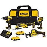 Dewalt DCK489D2 ATOMIC 20V MAX Brushless Lithium-Ion Cordless 4-Tool Combo Kit (2 Ah)