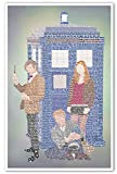 Doctor Who Eleventh Doctor word art print 11x17" unframed, quote art print, movie quote art, movie decor