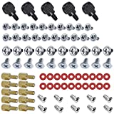 PC Computer Screws Standoffs Set Kit, for Hard Drive Computer Case Motherboard Fan Power Graphics