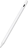 Stylus Pen for iPad 9th&10th Generation-2X Fast Charge Active Pencil Compatible with 2018-2023 Apple iPad Pro11&12.9 inch, iPad Air 3/4/5,iPad 6-10,iPad Mini 5/6 Gen-White