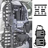 HEMSK DAYS Car Back Seat Organizer, molle Panel Rigid, seat Back Gun Rack, Tactical seat Back Organizer, car Gun Rack,Truck Rifle Rack, Truck Gun Rack