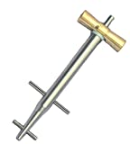 Clamptite CLT01L 5 1/4 inch Stainless Steel Tool w/ Aluminum Bronze T-Bar Nut Lanyard Extension