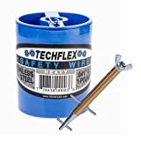 Clamptite Kit - CLT05-4 3/4" Plated Steel/Aluminum Tool w/Wingnut and 220 ft 1lb. Can of .041 Safety Wire