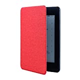 Case for Kindle Paperwhite 10th Generation 2018, Kindle Case with Waterproof Kindle Paperwhite E-Reader Case, Ultra-Thin Protective Cover with Auto Sleep/Wake for Kindle Paperwhite 10th Gen (Red)