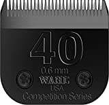 Wahl Professional Animal #40 Surgical Ultimate Competition Series Detachable Blade with 3/128-Inch Cut Length (#2352-500),Black