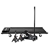 Pro-LifT G-4630JSCB 3 Ton Heavy Duty Floor Jack/Jack Stands and Creeper Combo - Great for Service Garage Home Uses - Black