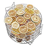 Geesta Prime Dehydrator Stand Accessories Compatible with Ninja Foodi Pressure Cooker Air Fryer 6.5 qt & 8 qt, Five Stackable Layers Food Grade Stainless Steel