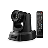 PTZ 20X Camera Optical Zoom Camera Video Conference Broadcast Camera for Meeting Live Streaming Church Services Education Worship Recording, Easy to Set Up