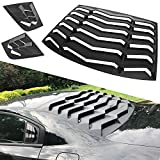 E-cowlboy Rear and Side Window Louver Windshield Sun Shade Cover in GT Lambo Style for 2011-2021 Dodge Charger