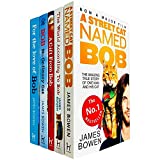 Bob The Cat Series Books 1 - 5 Collection Set by James Bowen (A Street Cat Named Bob, The World According to Bob, A Gift From Bob, Bob No Ordinary Cat & For the Love of Bob)