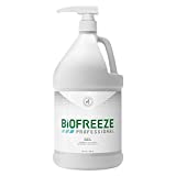 Biofreeze Professional Pain Relief Gel, 1 Gallon Pump, Green