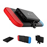 Portable Power Bank Compatible for Nintendo Switch, 10000mAh 5V/3A Flash Rechargeable Extended Battery Backup Charger Case for Smartphone and Switch